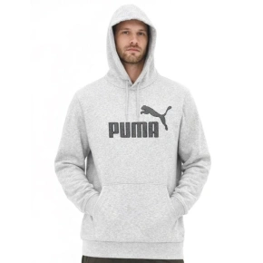 Puma bluza sportowa kangurka z kapturem męska szara modna bawełniana pánské