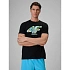 T-shirt regular z nadrukiem męski 4F 4FRSS26TTSHM4305-20S