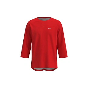 Koszulka rowerowa POC M's Motion Air 3/4 Jersey czerwona Koszulka rowerowa POC M's Motion Air 3/4 Jersey czerwona