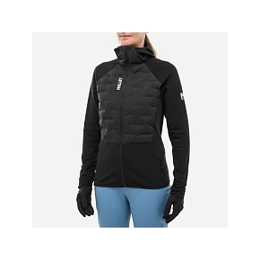 Kurtka narciarska MILLET PIERRAENT HYBRID HOOD czarna