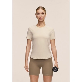 Koszulka damska CASALL Essential Tee kolor beżowy