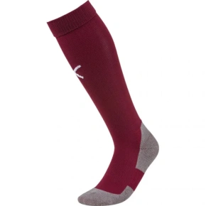 Męskie skarpety piłkarskie Liga Socks Core 703441 09 bordowy - Puma
