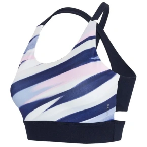 Damski biustonosz sportowy HOL20-STAD602 niebieski - Outhorn Damski biustonosz sportowy HOL20-STAD602 niebieski - Outhorn