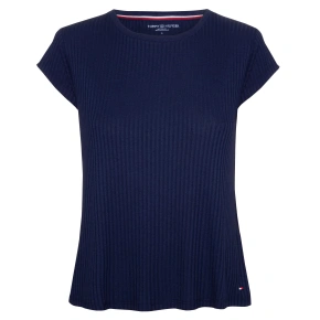 Damska koszulka z krótkim rękawem UW0UW00670 - Tommy Hilfiger Damska koszulka z krótkim rękawem UW0UW00670 - Tommy Hilfiger