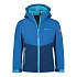 Kurtka Trollkids Kristiansand Softshell alpejski niebieski/ciemny indigo/niebieski basenowy (320-144)