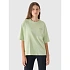 T-shirt oversize z nadrukiem damski 4F 4FRAW24TTSHF2583-44S