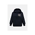 Bluza damska PEAK PERFORMANCE W Terry Graphic Hood kolor czarny