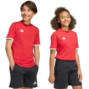 Adidas Kids T-shirt Entrada 26 Tee czerwony JZ6674