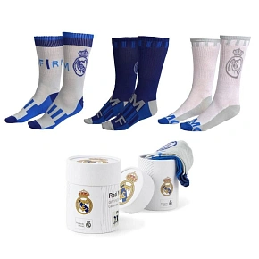 Real Madryt skarpetki 3-pack gift box 2900003004 Real Madryt skarpetki 3-pack gift box 2900003004