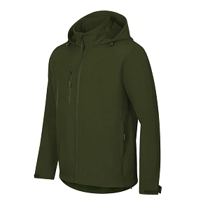 Softshell kurtka męska Trail (military)