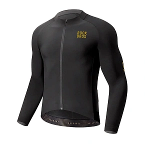 Kurtka rowerowa Rockbros YDWT020 Diamond jesień/zima rozmiar XS - czarna Kurtka rowerowa Rockbros YDWT020 Diamond jesień/zima rozmiar XS - czarna