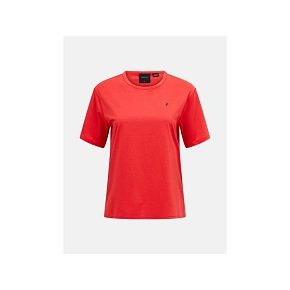 Koszulka PEAK PERFORMANCE Trail Shortsleeve Women czerwony Koszulka PEAK PERFORMANCE Trail Shortsleeve Women czerwony