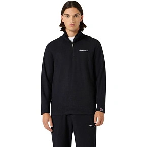Bluza polarowa męska Champion Half Zip Top czarna 220446 KK001 pánské