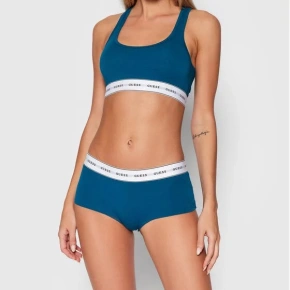 Biustonosz sportowy damski O97C01JR04P - G7M6 - Zielony i niebieski - Guess