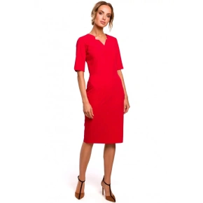 Sukienka damska M455 czerwona - MOE