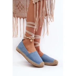 Espadryle B-727 niebieski - Podążaj za modą