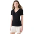 Koszulka damska slim fit 4FWSS25TTSHF1990 20S Czarny - 4F