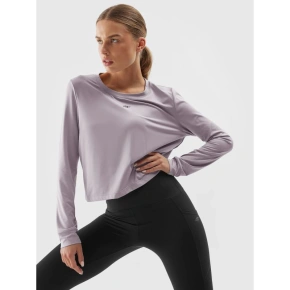 Longsleeve treningowy slim szybkoschnący damski 4F Longsleeve treningowy slim szybkoschnący damski 4F