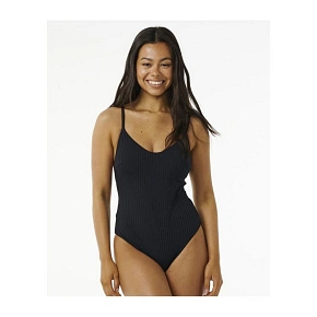 Kostium jednoczęściowy RIP CURL Premium Surf Cheeky 1Pc czarny Kostium jednoczęściowy RIP CURL Premium Surf Cheeky 1Pc czarny