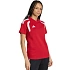 Koszulka damska adidas Tiro 26 League Polo czerwona KF9099
