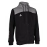 Bluza Select Oxford Zip Hoodie Women czarno/ szara