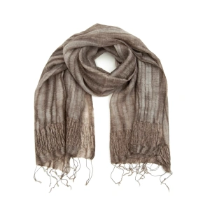 Szalik damski Sz16203-3 ciemny beż - Art of Polo