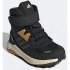 Dětské zimní kotníkové boty Terrex Trailmaker Jr FZ2611 Černá s hnědou - Adidas