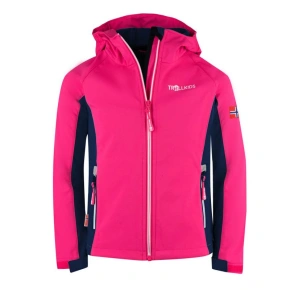 Kurtka sportowa dziewczęca TrollKids Girls Kristiansand Jacket navy/magenta softshell różowa (321-114) Kurtka sportowa dziewczęca TrollKids Girls Kristiansand Jacket navy/magenta softshell różowa (321-114)