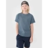 T-shirt oversize gładki chłopięcy 4F 4FJWSS25TTSHM2324-46S