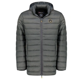 Kurtka męska Geographical Norway AMIGOMAP LONG HOOD DB DGREY MEN 233 DARK GREY (WZ5086H/GN-GRIS FONCÉ)