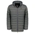 Kurtka męska Geographical Norway AMIGOMAP LONG HOOD DB DGREY MEN 233 DARK GREY (WZ5086H/GN-GRIS FONCÉ)