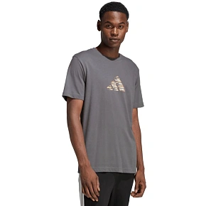 Koszulka męska adidas Camo Expolorer Graphic szara JZ7501 pánské Koszulka męska adidas Camo Expolorer Graphic szara JZ7501 pánské