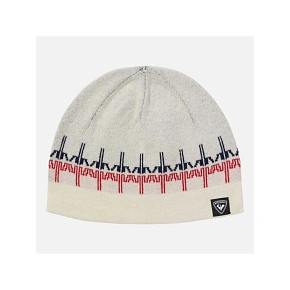 Czapka ROSSIGNOL PATTERNED BEANIE biała Czapka ROSSIGNOL PATTERNED BEANIE biała