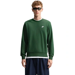 Bluza męska Nike Club FT zielona FN3888 323 XL