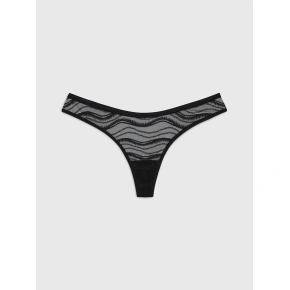 Dámská tanga 000QD3971E UB1 černé - Calvin Klein