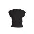 Koszulka CASALL Seamless Graphical Rib Tee czarny