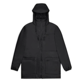 Rains kurtka przeciwdeszczowa CARGO LONG JACKET W3 12060 01 BLACK