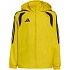 Kurtka dla dzieci adidas Tiro 26 League Windbreaker żółta KT2425