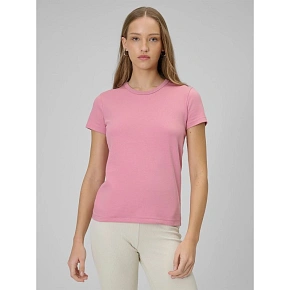 T-shirt slim gładki damski 4F 4FRAW25TTSHF3623-56S dámské