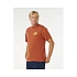 Koszulka męska RIP CURL Pacific Rinse Glass Off Tee brązowa