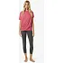 Koszulka SUPER.NATURAL W YOGA LOOSE TEE fioletowa