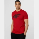 T-shirt męski M H4L22-TSM353 62S - 4F
