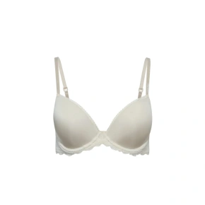 Biustonosz na fiszbinach QF1444E kremowy - Calvin Klein