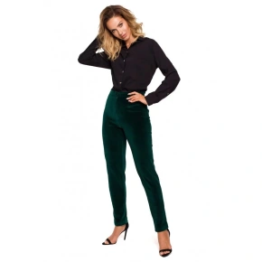 Aksamitne spodnie M644 zielone - MOE