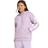 Bluza damska adidas Essentials 3-Stripes Full-Zip Fleece Hoodie fioletowa JY3080