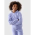 Bluza dresowa rozpinana z kapturem dziewczęca 4F Junior 4FJWMM00TSWSF1315-32S