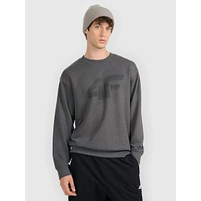 Bluza dresowa nierozpinana bez kaptura męska 4F 4FRMM00TSWSM2479-23M