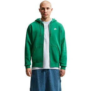 Bluza męska Nike Club BB FZ Hoodie zielona FN3861 365 pánské Bluza męska Nike Club BB FZ Hoodie zielona FN3861 365 pánské