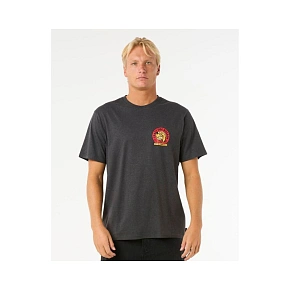 Koszulka RIP CURL Shaper Address Tee czarny Koszulka RIP CURL Shaper Address Tee czarny