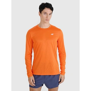 Longsleeve do biegania szybkoschnący męski 4F 4FWSS25TFLOM326-70S Longsleeve do biegania szybkoschnący męski 4F 4FWSS25TFLOM326-70S